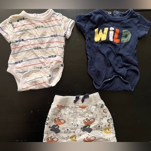 Infant Matching Short and shirts set